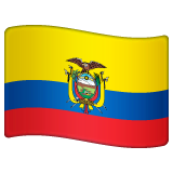 🇪🇨 Bandera de Ecuador Emoji en WhatsApp
