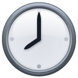 eight-oclock Emoji whatsapp