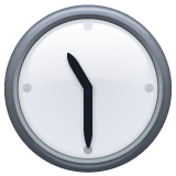 eleven-thirty Emoji whatsapp