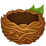 empty-nest Emoji whatsapp