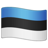 🇪🇪 Флаг Эстонии Эмодзи в WhatsApp