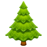 evergreen-tree Emoji whatsapp