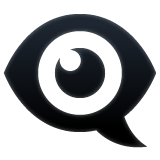 eye-in-speech-bubble Emoji whatsapp