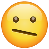 face-with-diagonal-mouth Emoji whatsapp