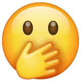 face-with-open-eyes-and-hand-over-mouth Emoji whatsapp