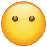 😶 Cara sem boca Emoji nos WhatsApp