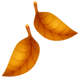 fallen-leaf Emoji whatsapp