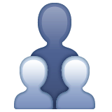 Family: Adult, Child, Child on WhatsApp