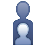 Family: Adult, Child on WhatsApp