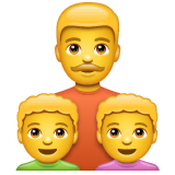 family-man-boy-boy Emoji whatsapp