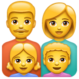 family-man-woman-girl-boy Emoji whatsapp