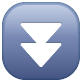 fast-down-button Emoji whatsapp