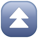 fast-up-button Emoji whatsapp