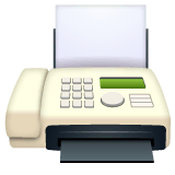 Fax Machine Emoji on WhatsApp