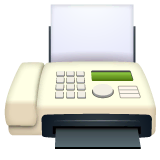 fax-machine Emoji whatsapp