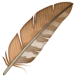 feather Emoji whatsapp