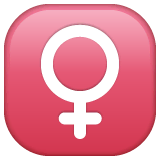 female-sign Emoji whatsapp
