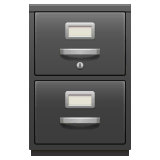 file-cabinet Emoji whatsapp