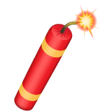 firecracker Emoji whatsapp