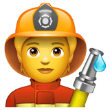 firefighter Emoji whatsapp