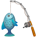 fishing-pole Emoji whatsapp