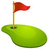 flag-in-hole Emoji whatsapp