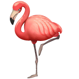 flamingo Emoji whatsapp