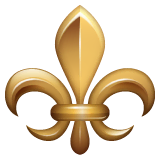 fleur-de-lis Emoji whatsapp