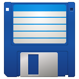 floppy-disk Emoji whatsapp