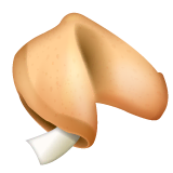 fortune-cookie Emoji whatsapp