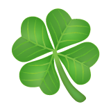 four-leaf-clover Emoji whatsapp