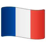 Flagge von Frankreich Emoji WhatsApp