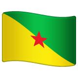 🇬🇫 Flag: French Guiana Emoji on WhatsApp