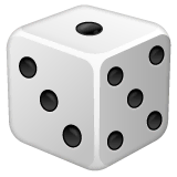 game-die Emoji whatsapp