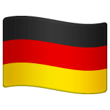Bandeira da Alemanha Emoji WhatsApp