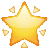 glowing-star Emoji whatsapp