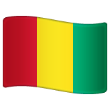 🇬🇳 Bandiera della Guinea Emoji su WhatsApp