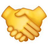 🤝 Händeschütteln Emoji auf WhatsApp