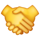 handshake Emoji whatsapp