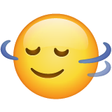 head-shaking-horizontally Emoji whatsapp