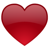 heart-suit Emoji whatsapp
