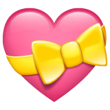 heart-with-ribbon Emoji whatsapp