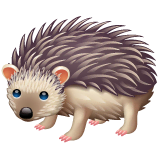 hedgehog Emoji whatsapp