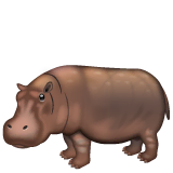 hippopotamus Emoji whatsapp