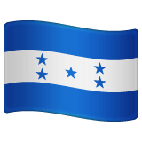 🇭🇳 Drapeau du Honduras Émoji sur WhatsApp