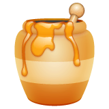 Honey Pot Emoji on WhatsApp