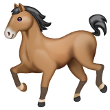 horse Emoji whatsapp