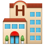 🏨 Hotel Emoji en WhatsApp