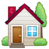 house-with-garden Emoji whatsapp