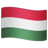 Bandeira da Hungria Emoji WhatsApp